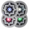 LED DECORATIVES (set de 4) (activation button)